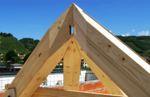 giunto tetto legno